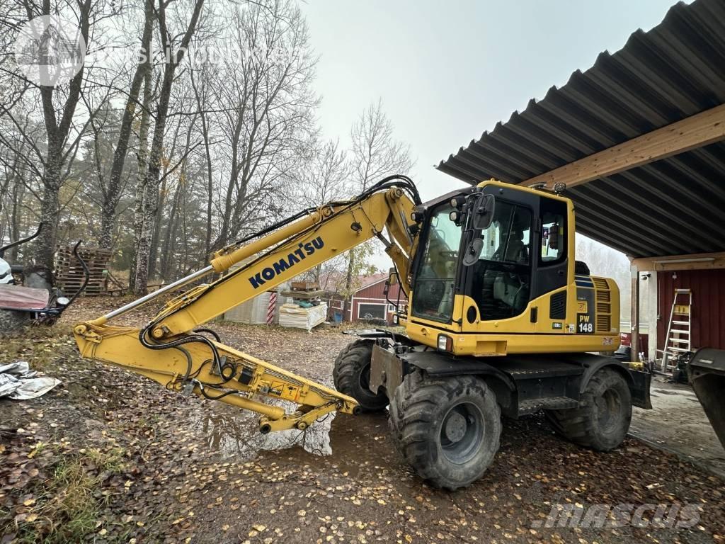 Komatsu PW 148-8 Wielgraafmachines