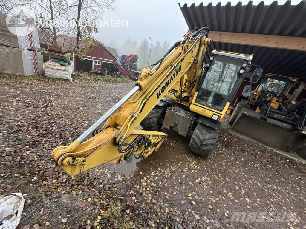 Komatsu PW 148-8 Wielgraafmachines
