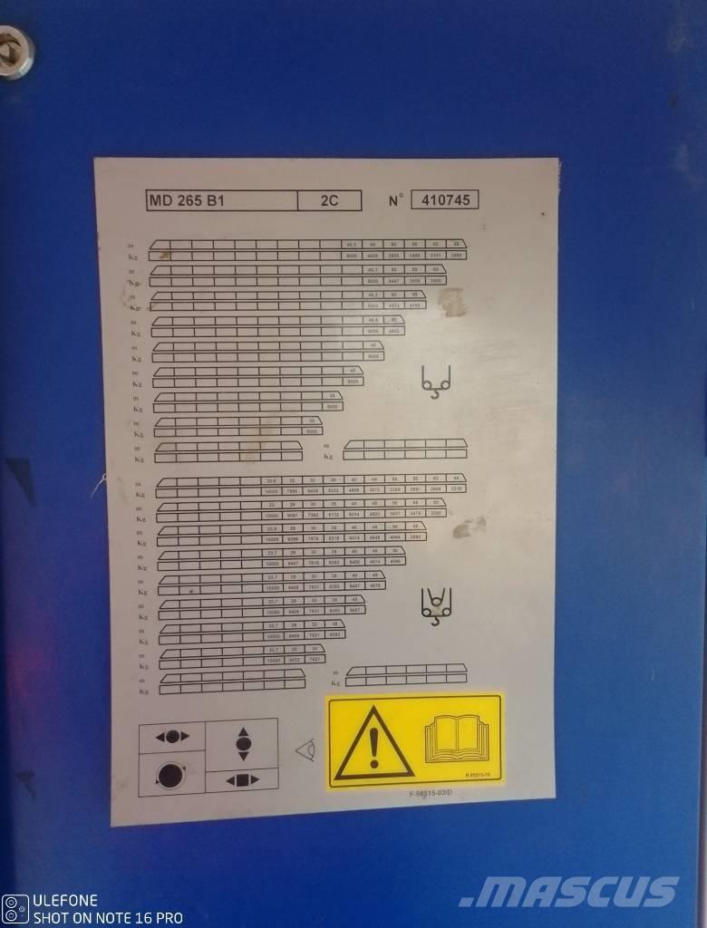 Potain MD265B1-J10 Torenkranen