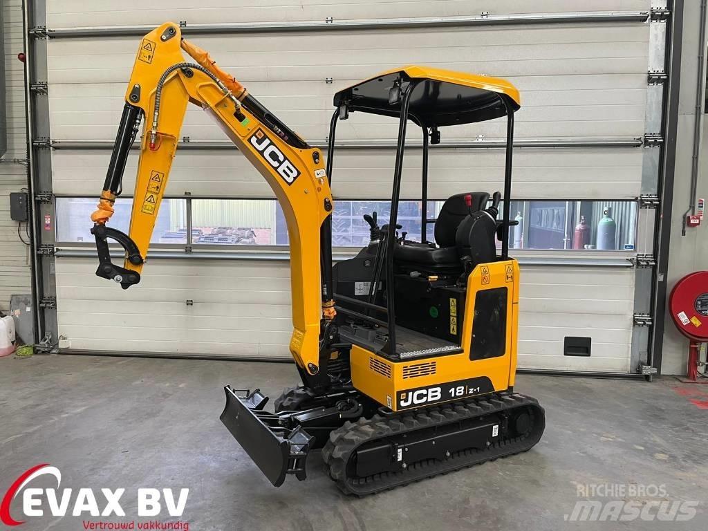 JCB 18 Z Minigraafmachines < 7t