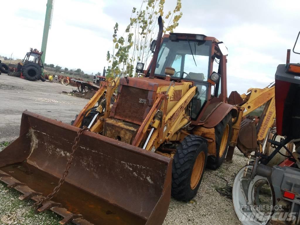CASE 580 SK Graaf-laadcombinaties