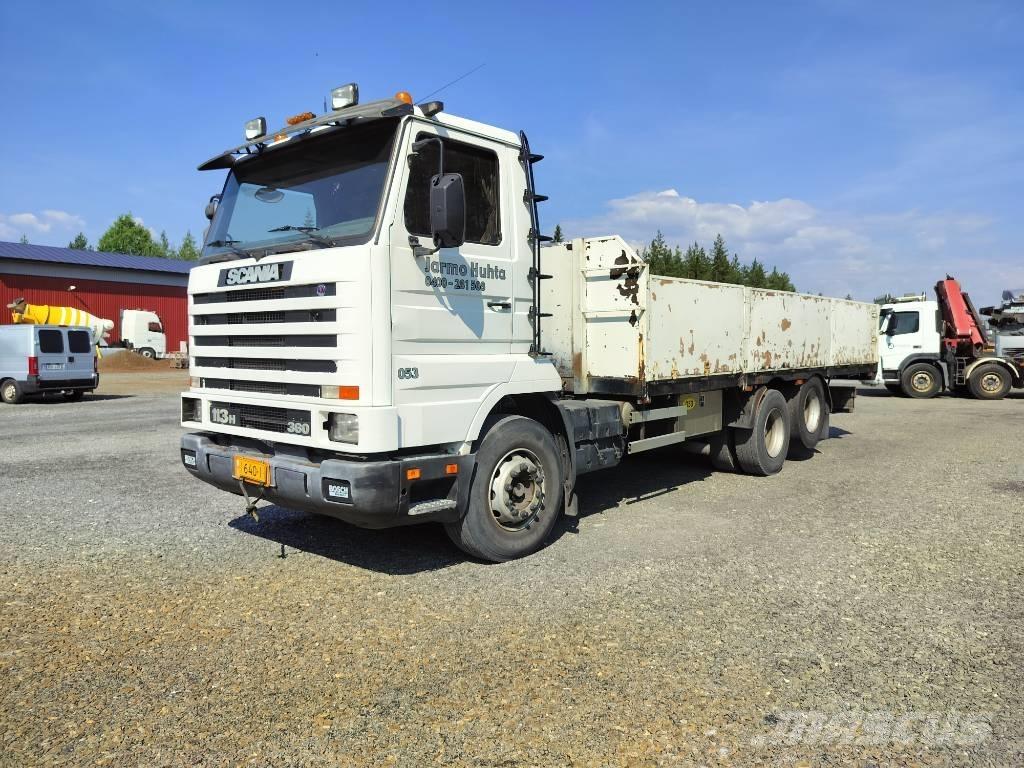 Scania 113 H 360 Platte bakwagens