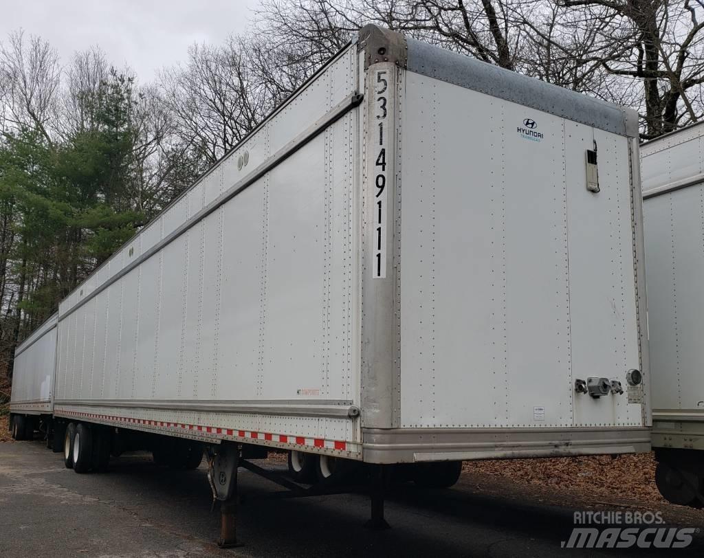 Hyundai 53FT TL Gesloten opbouw trailers