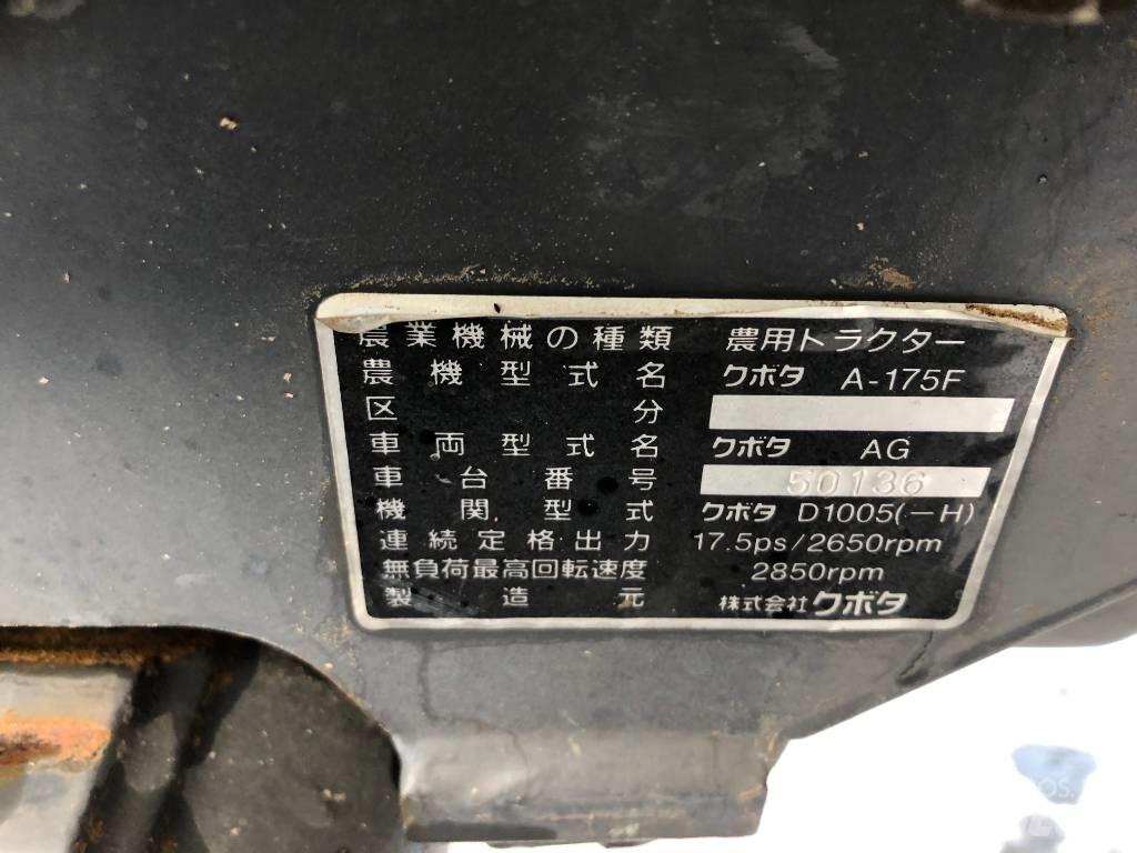 Kubota A-175 Tractoren