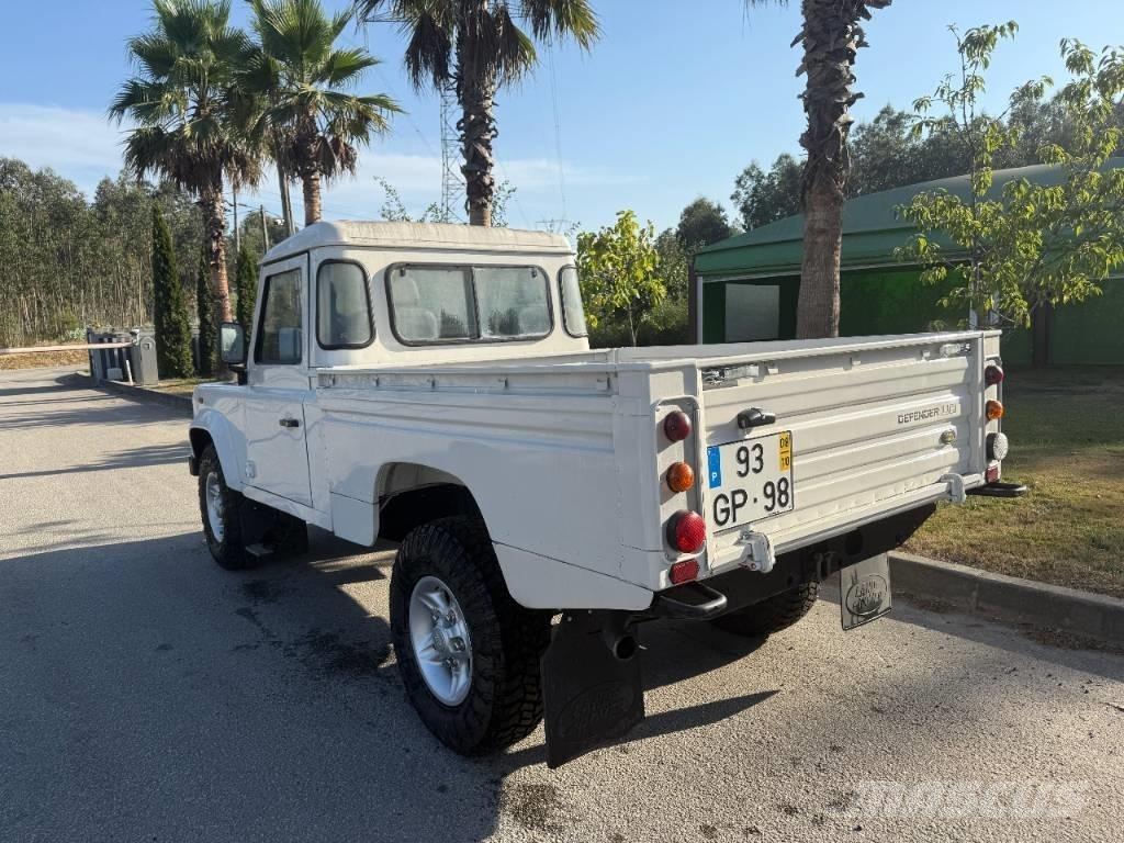 Land Rover Defender Bestelwagens met open laadbak
