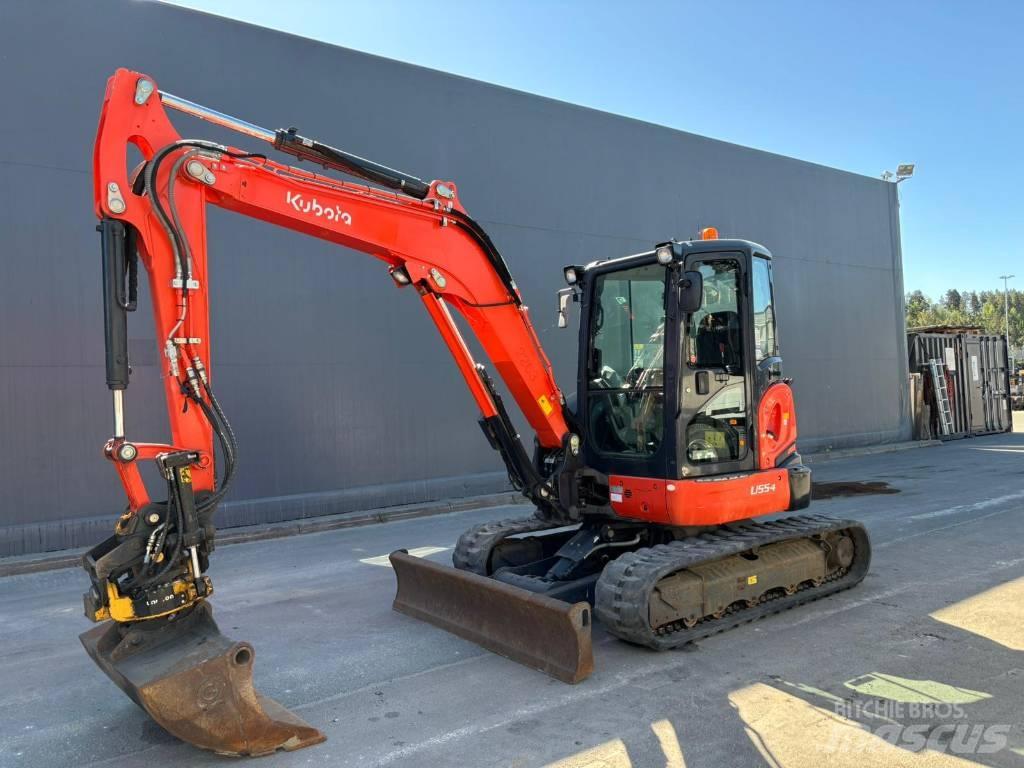  *SOLD* Kubota U 55-4 Minigraafmachines < 7t