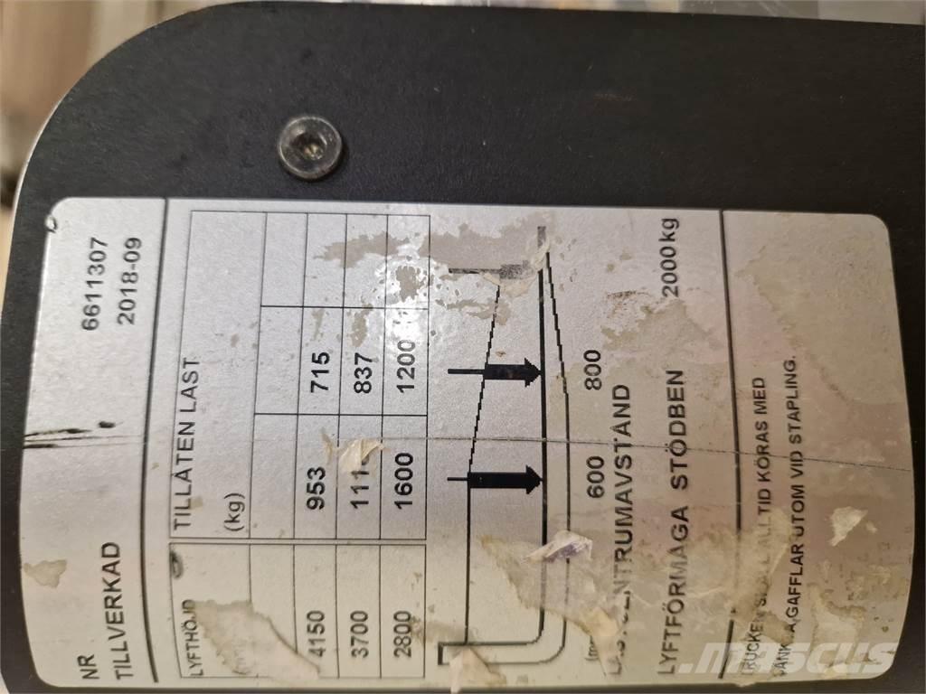 Toyota SPE160L Zelfrijdende stapelaars