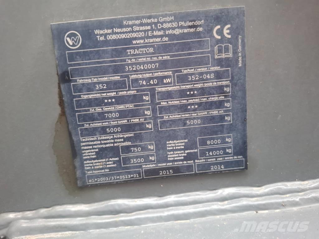 Kramer 8115 Wielladers
