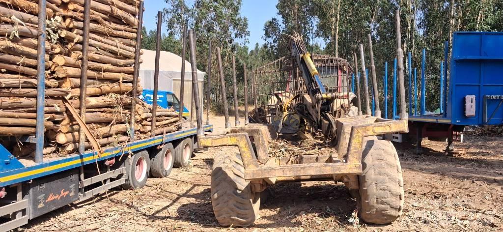 Valtra T 161 Bosbouw tractoren