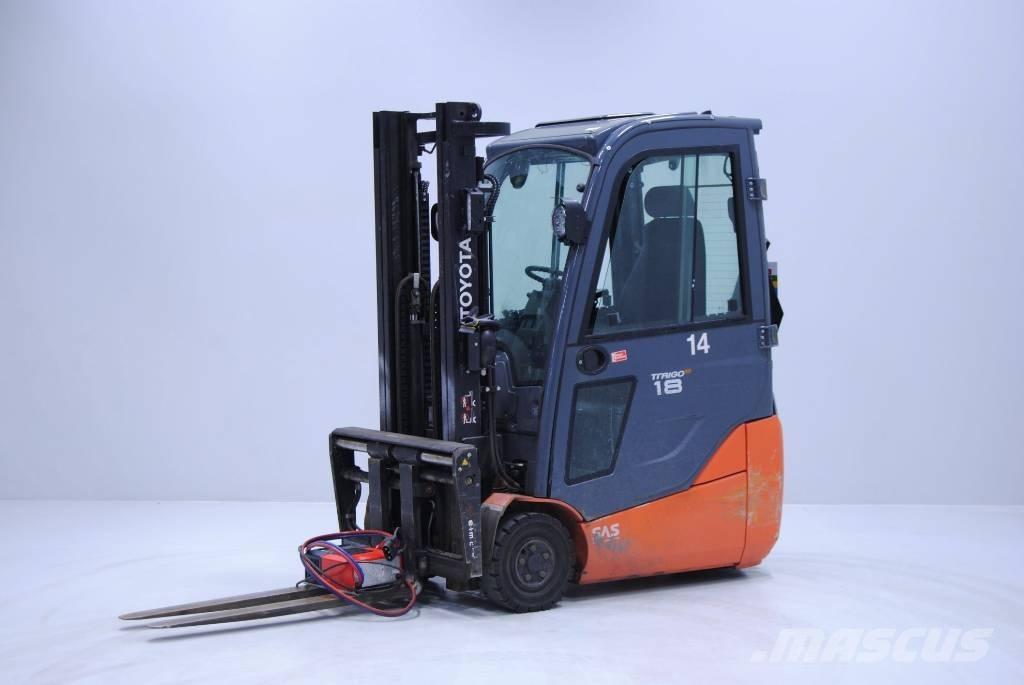 Toyota 8FBEK18T Elektrische heftrucks