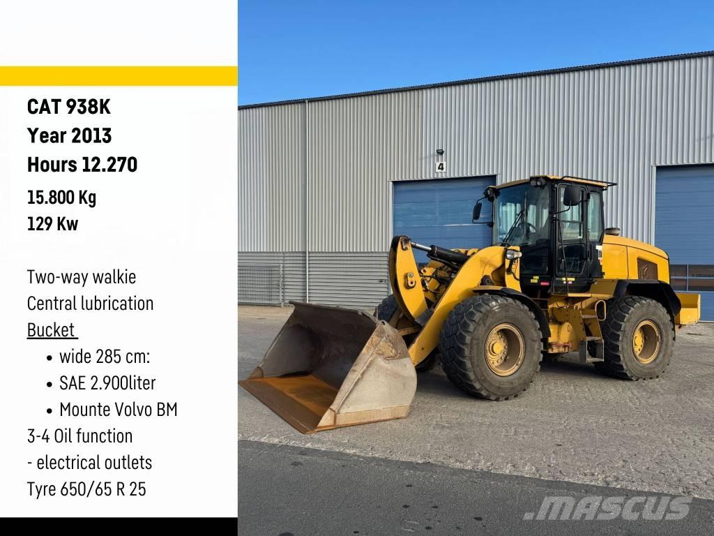 CAT 938 K Wielladers
