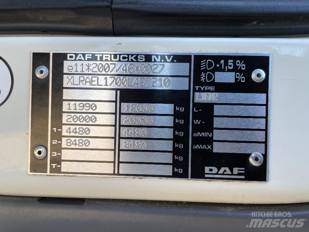 DAF LF220 Bakwagens met gesloten opbouw