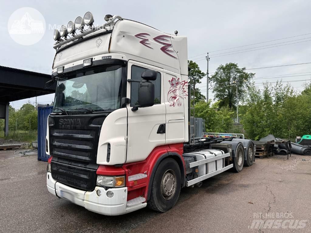 Scania R 480 LB Vrachtwagen met containersysteem