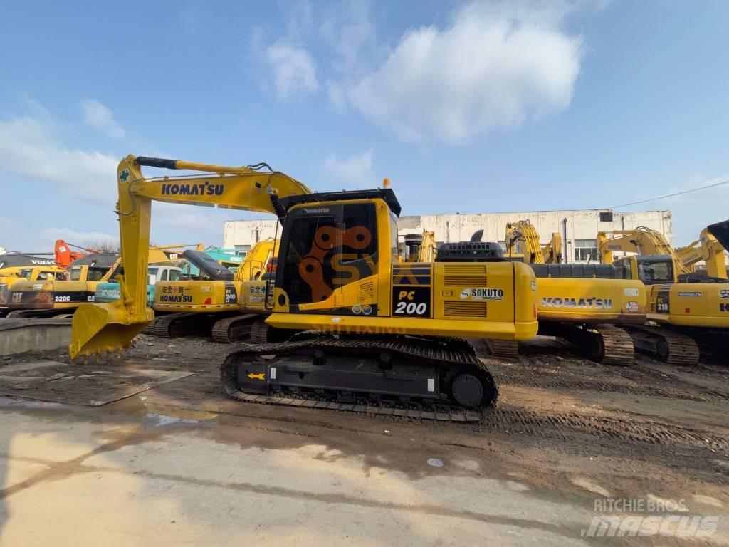 Komatsu PC 200 Rupsgraafmachines