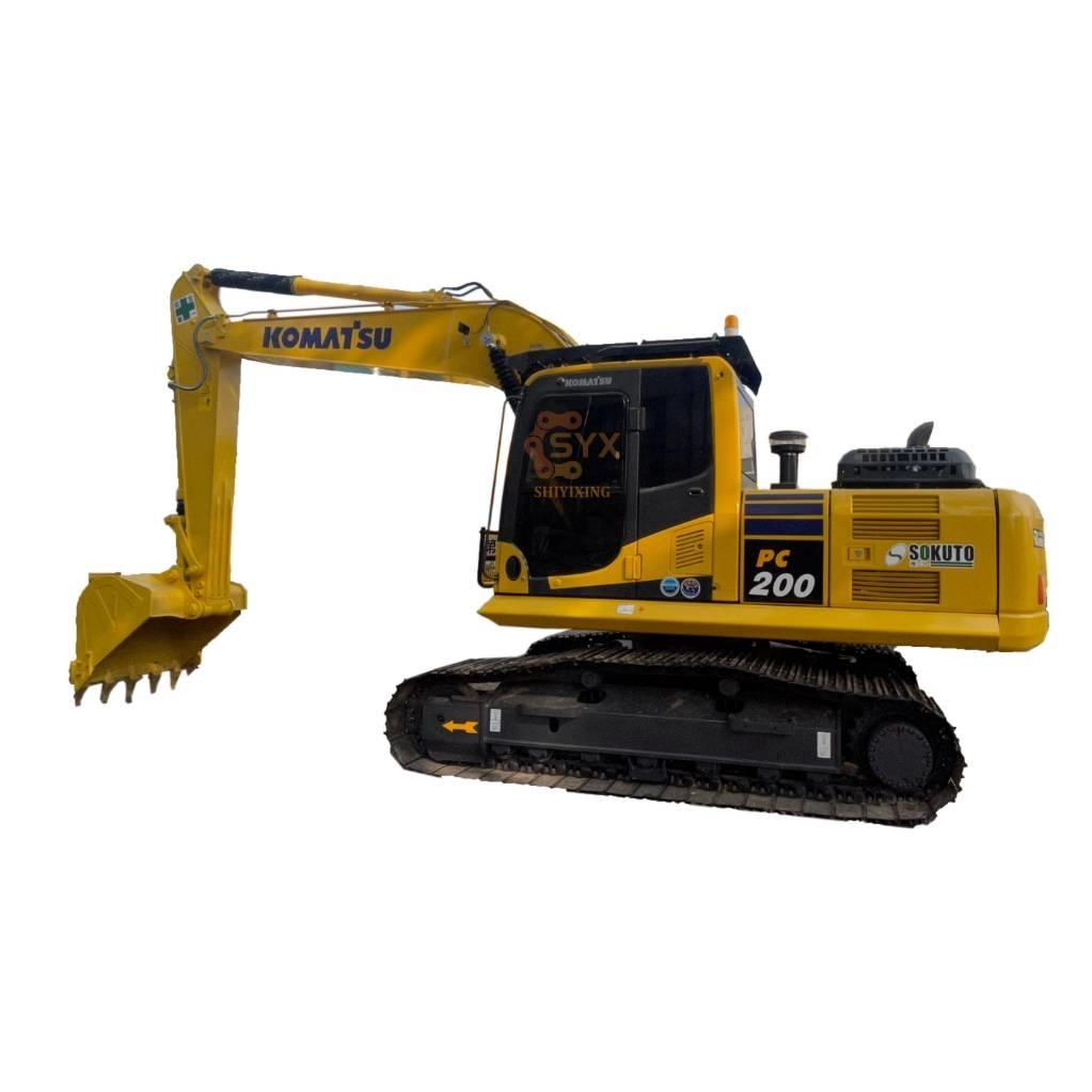 Komatsu PC 200 Rupsgraafmachines