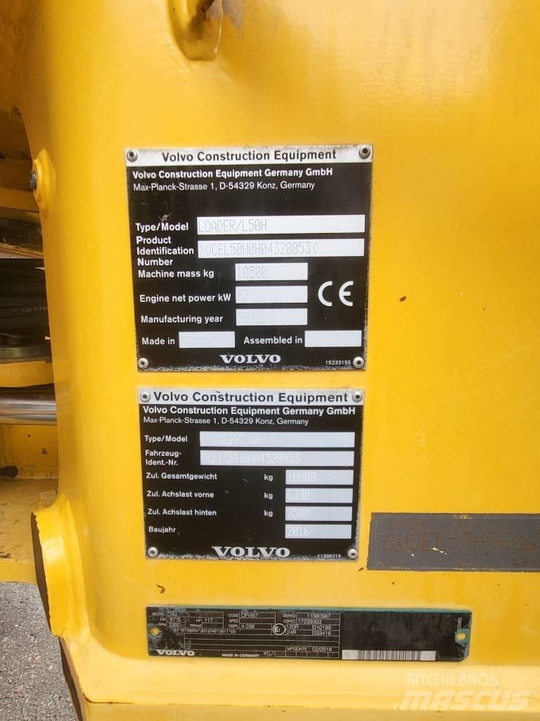 Volvo L 50 H Wielladers