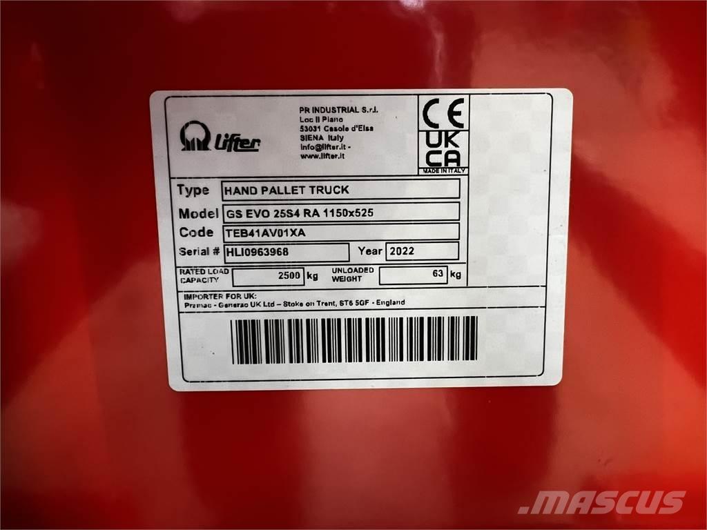 Pramac GS EVO 25 Steekwagentje