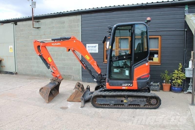 Kubota U 27-4 Minigraafmachines < 7t