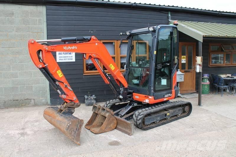 Kubota U 27-4 Minigraafmachines < 7t
