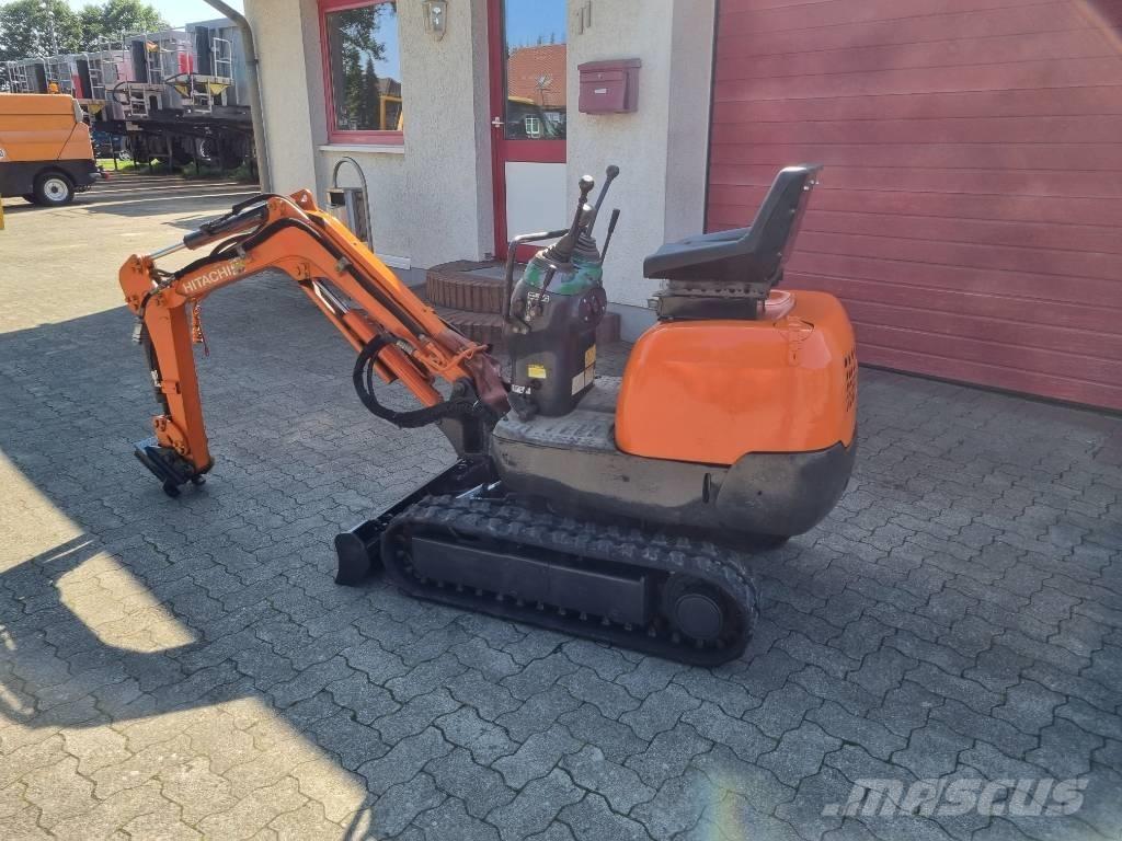 Hitachi EX 08 Minigraafmachines < 7t