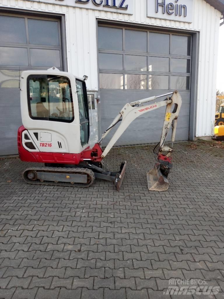 Takeuchi TB 216 Minigraafmachines < 7t