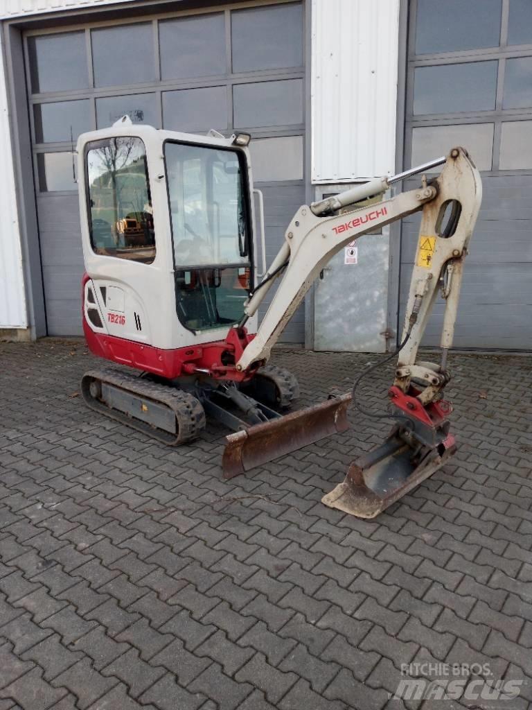 Takeuchi TB 216 Minigraafmachines < 7t