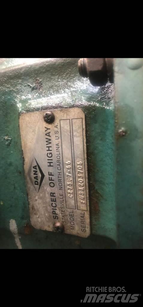  DANA C273.7-66 Versnellingsbakken
