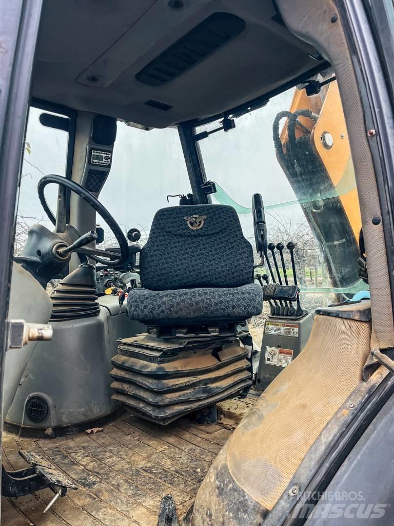CASE 580 SN Graaf-laadcombinaties