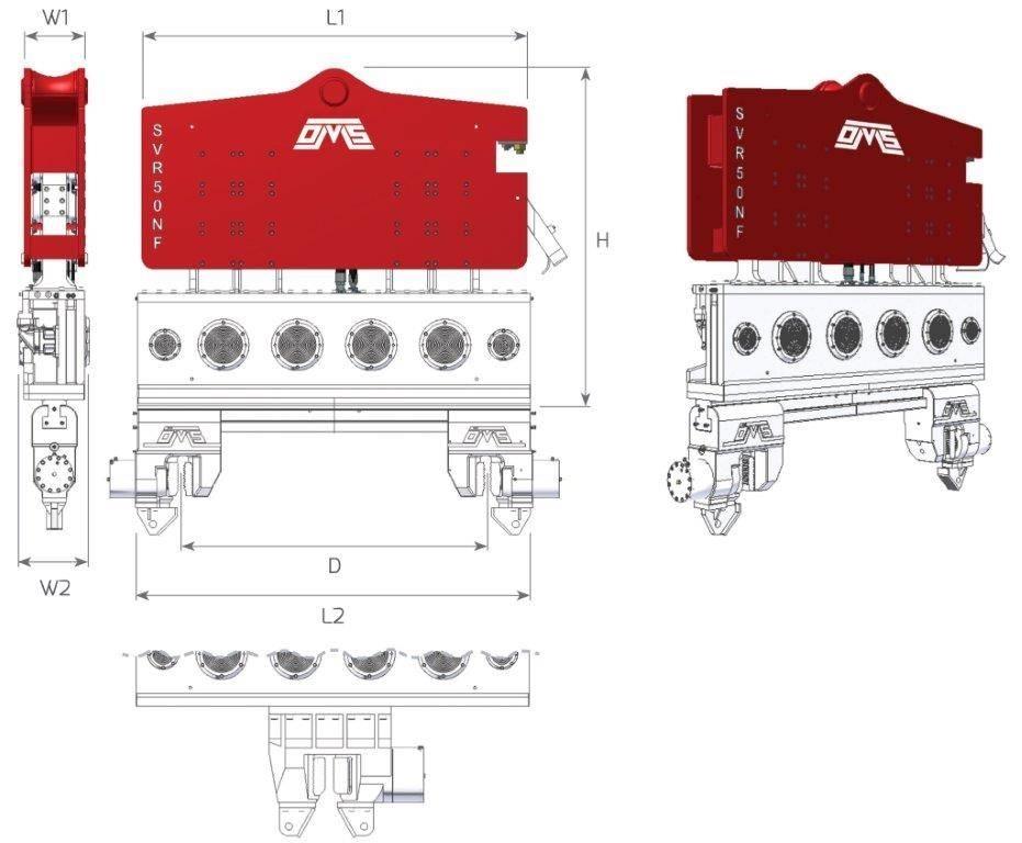  SVR 50NF Trilblokken