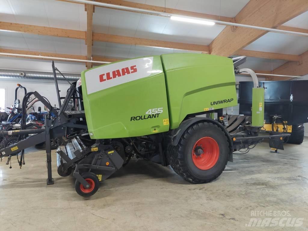 CLAAS Uniwrap 455 RC Ronde-balenpersen