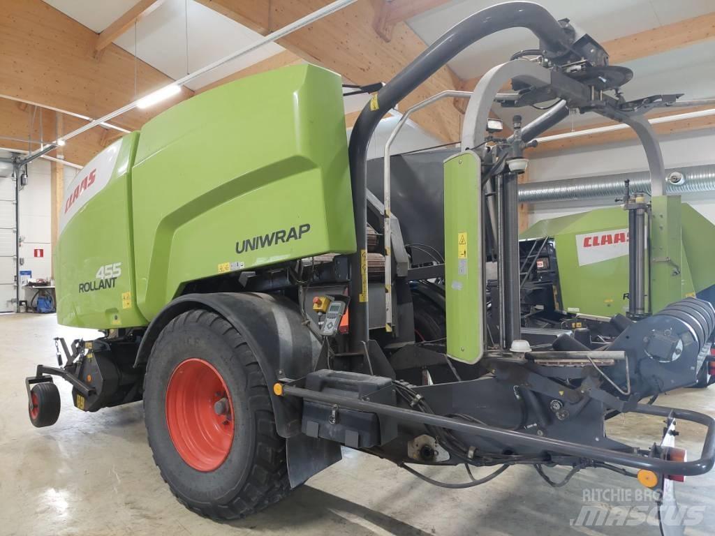 CLAAS Uniwrap 455 RC Ronde-balenpersen