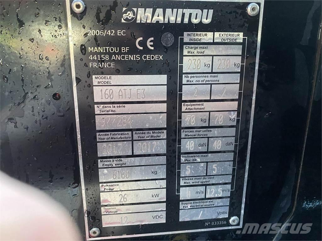 Manitou 160ATJ RC Knikarmhoogwerkers