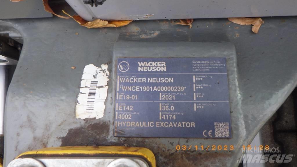 Wacker Neuson ET42 Rupsgraafmachines