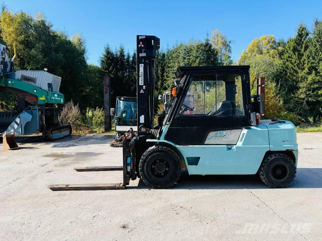 Mitsubishi FD500 Diesel heftrucks