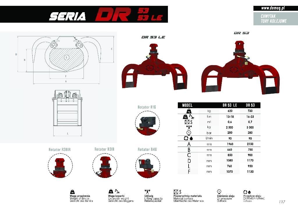  DEMOQ DR53 Grijpers