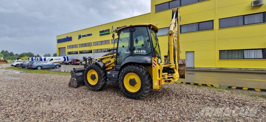 Komatsu WB 97 R-8 Graaf-laadcombinaties