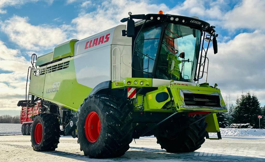 CLAAS Lexion 670 Maaidorsmachines