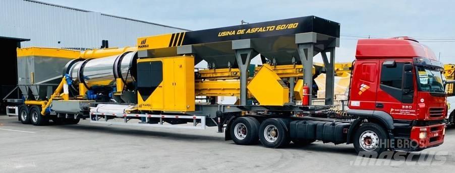 MG 80 TPH Asfalt menginstallaties