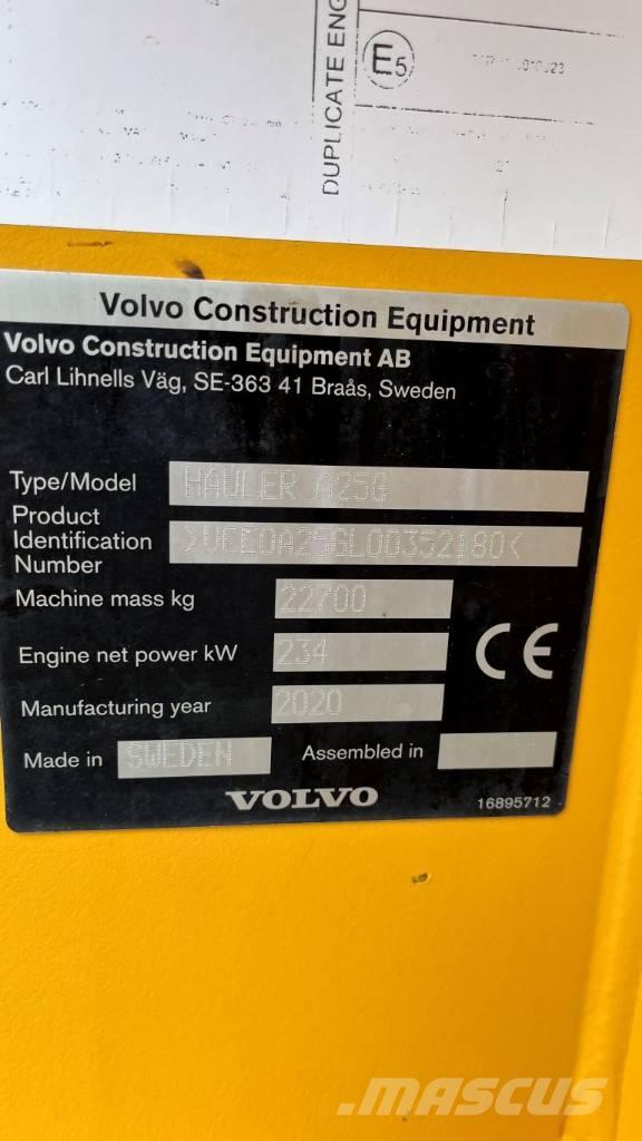 Volvo A25G Starre dumptrucks