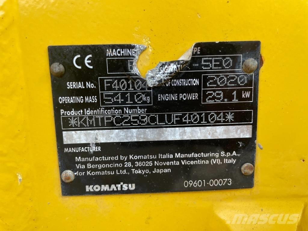 Komatsu PC 55 MR-5E0 Minigraafmachines < 7t
