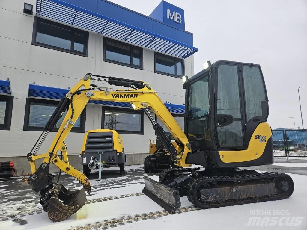Yanmar SV22 Minigraafmachines < 7t