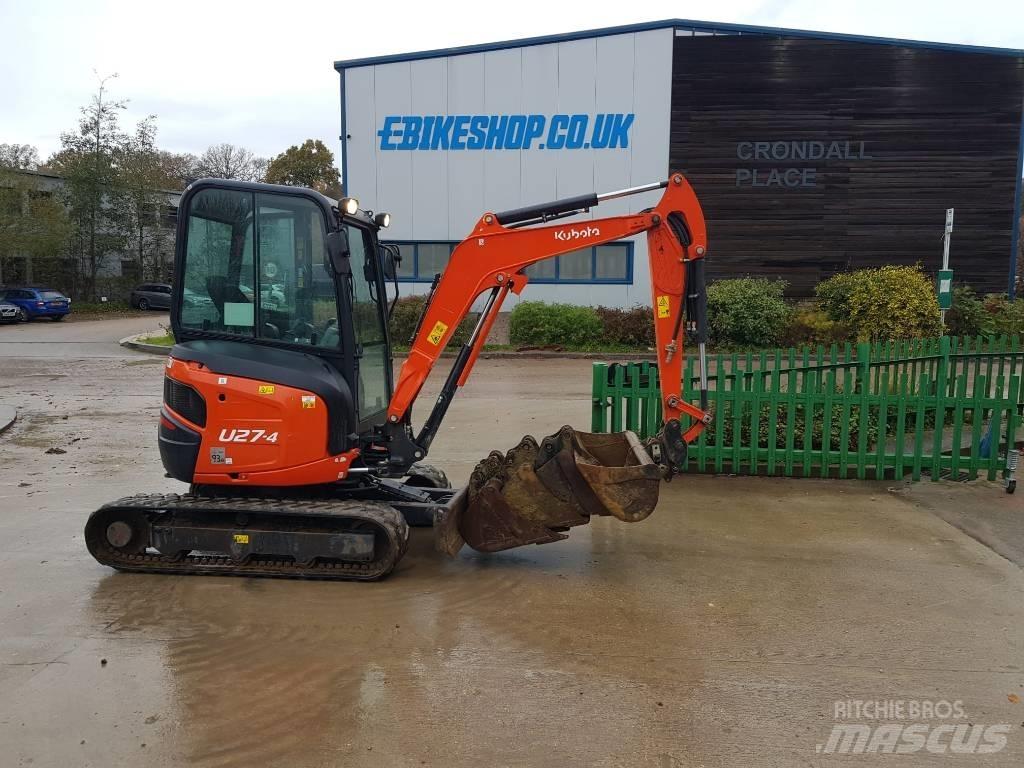Kubota U27-4 Minigraafmachines < 7t