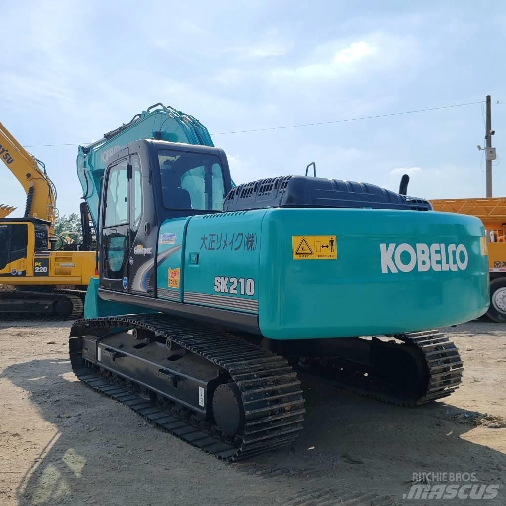 Kobelco SK 210 Rupsgraafmachines