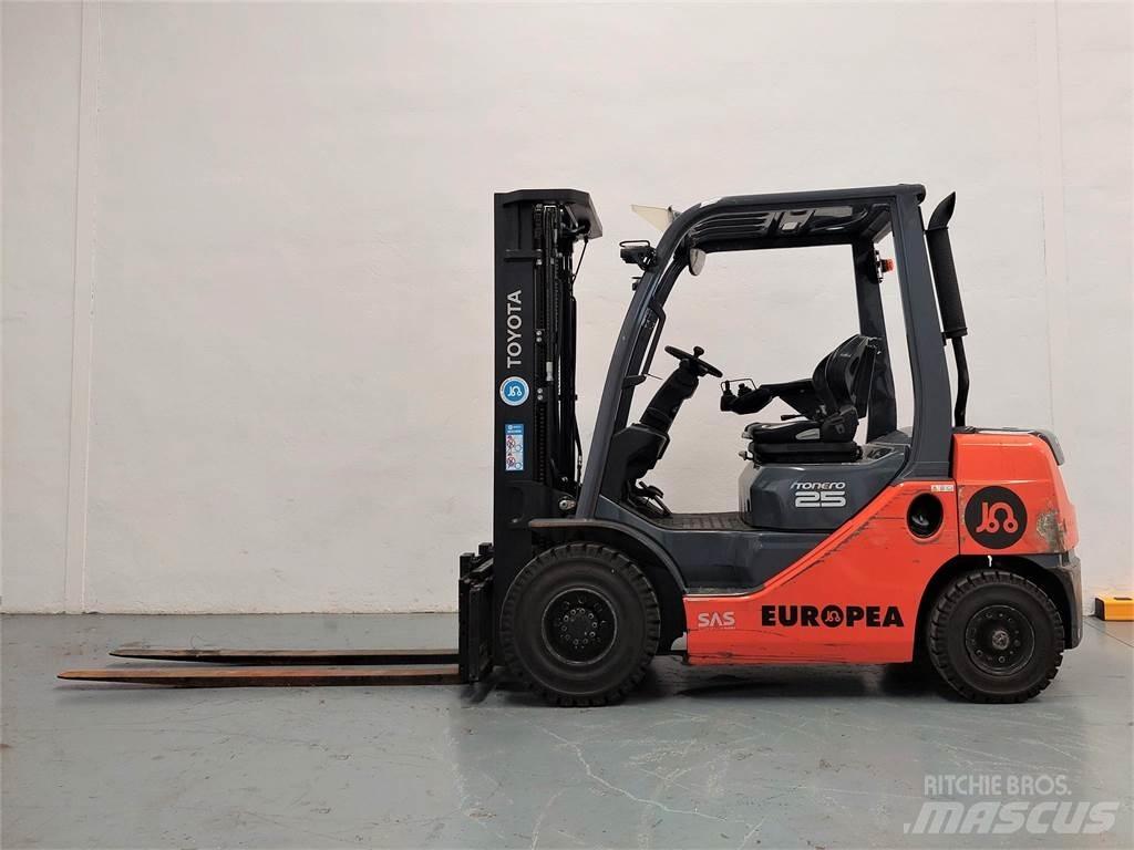 Toyota 02 8FDF25 Diesel heftrucks