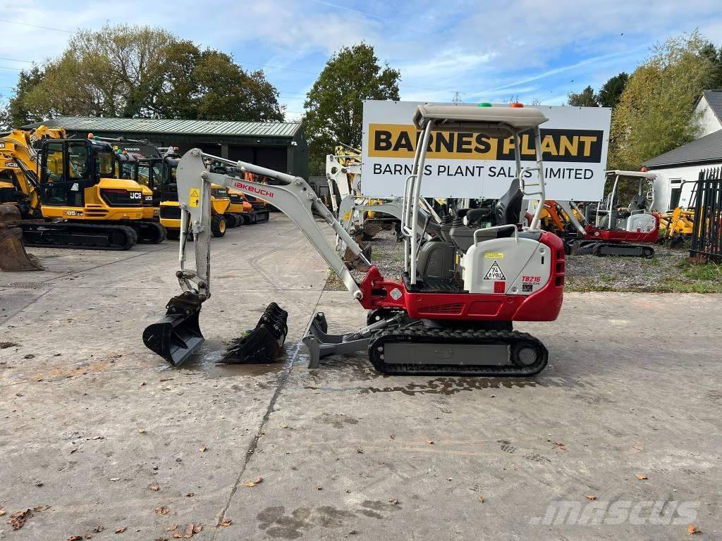 Takeuchi TB 216 Minigraafmachines < 7t