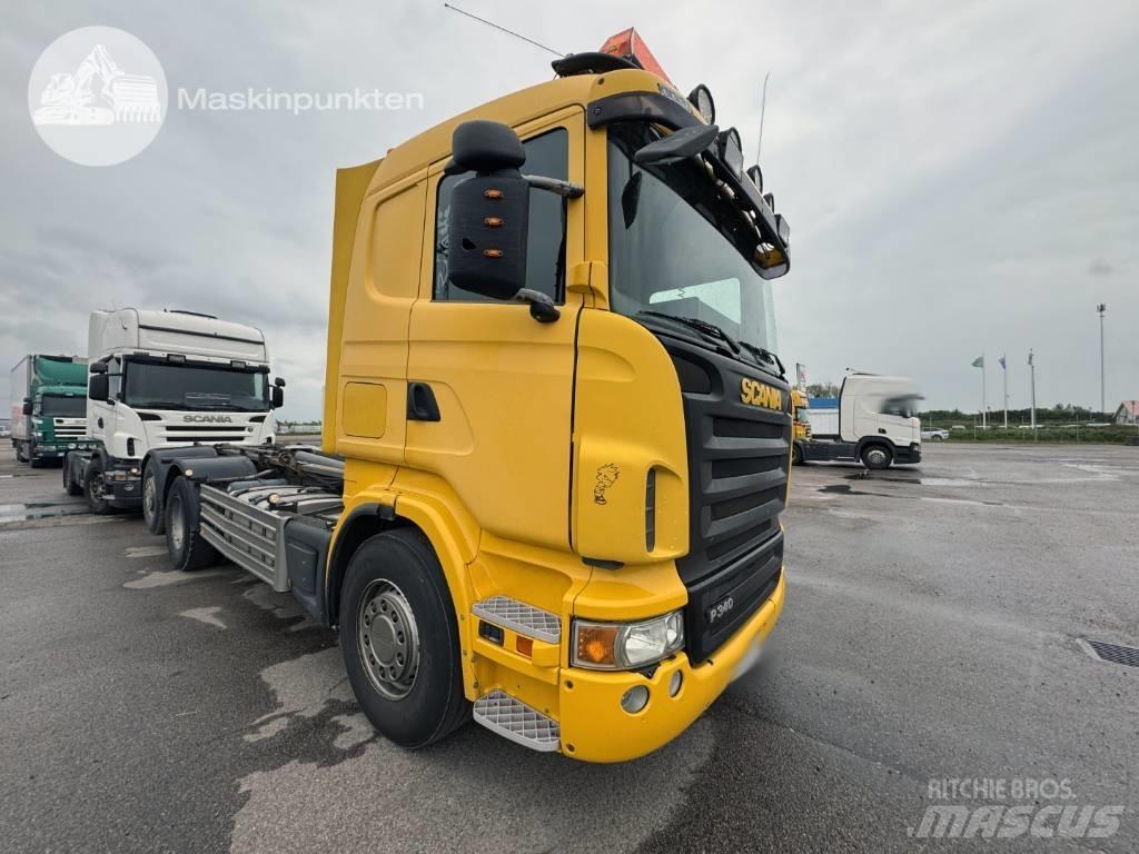 Scania R 420 LB Vrachtwagen met containersysteem