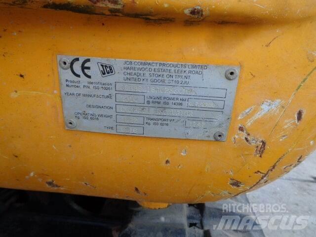 JCB 8018 Minigraafmachines < 7t