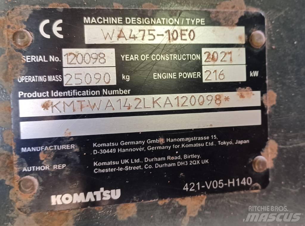 Komatsu WA 475-10E0 Wielladers