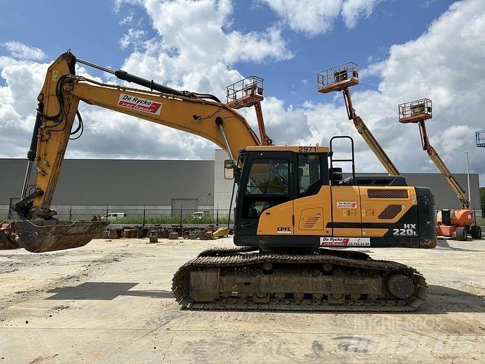 Hyundai HX220L Rupsgraafmachines
