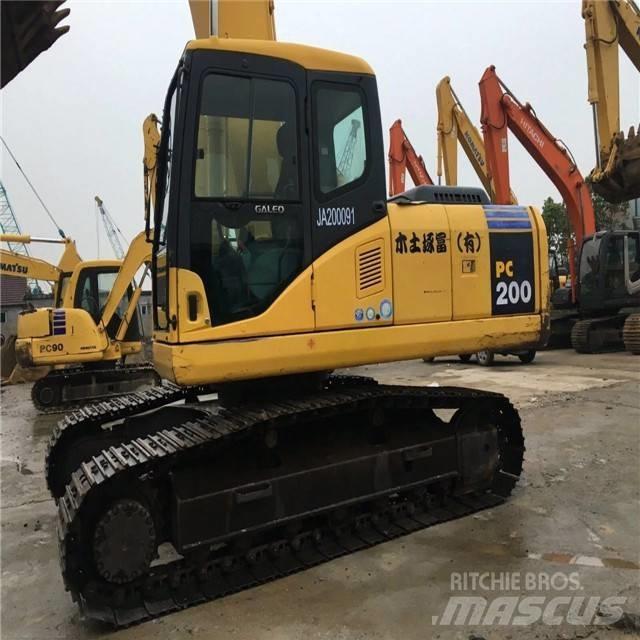 Komatsu pc200-7 Rupsgraafmachines